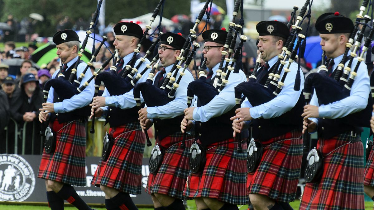 BBC One - World Pipe Band Championships, 2014, Field Marshal Montgomery ...