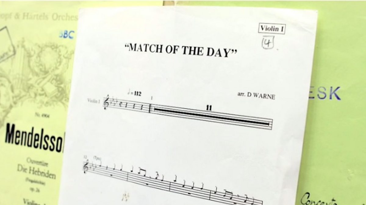 BBC One Match of the Day at 50, Composing the famous theme tune
