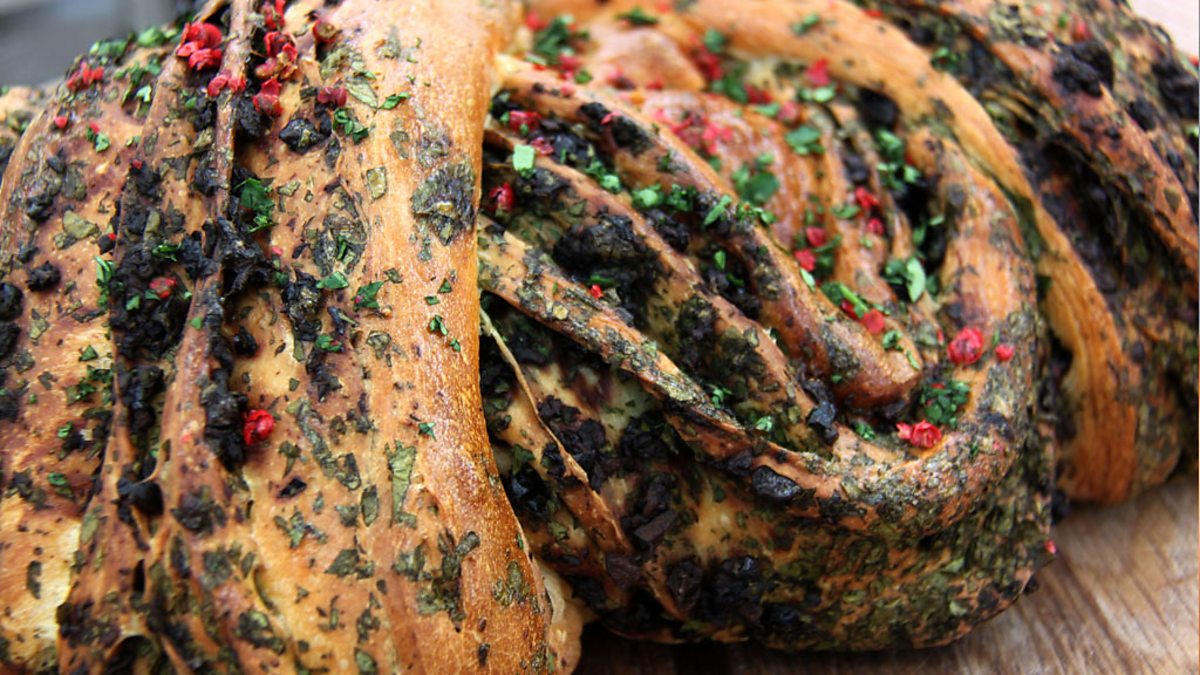 BBC One Kate's Prosciutto, Olive & Coriander Bread The Great