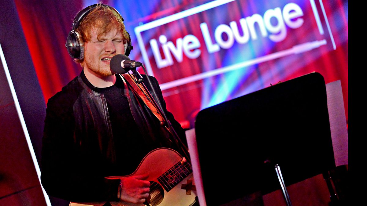 BBC Radio 1 Fearne Cotton, Ed Sheeran in the Live Lounge