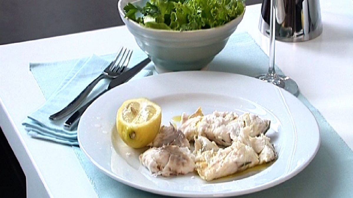 BBC BBC Food, How to Cook, Sea bass roasted with rosemary and lemon