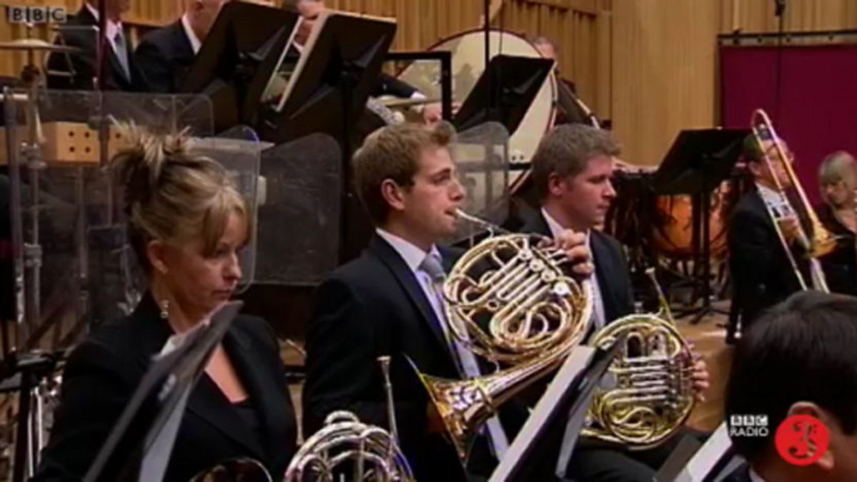 BBC Radio 3 Discovering Music, Listen to the horn.