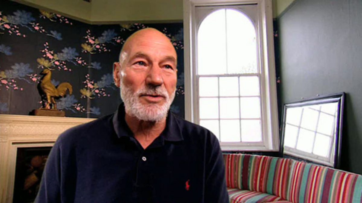 BBC One - Extras, Series 1, Patrick Stewart