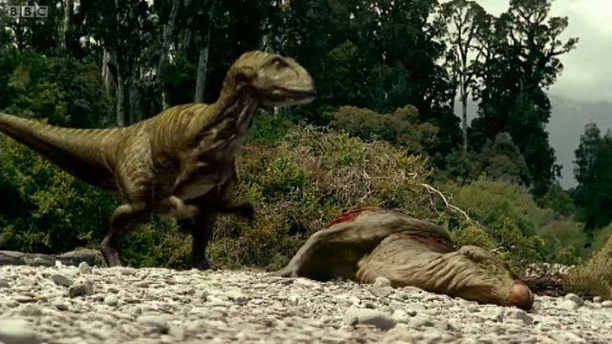 bbc dinosaur time travel