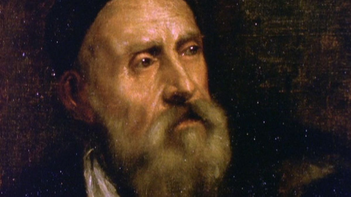 Тициан Вечеллио автопортрет 1567