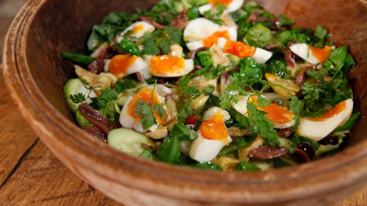 BBC One - The Good Cook, Episode 1, Quick and easy salad niçoise