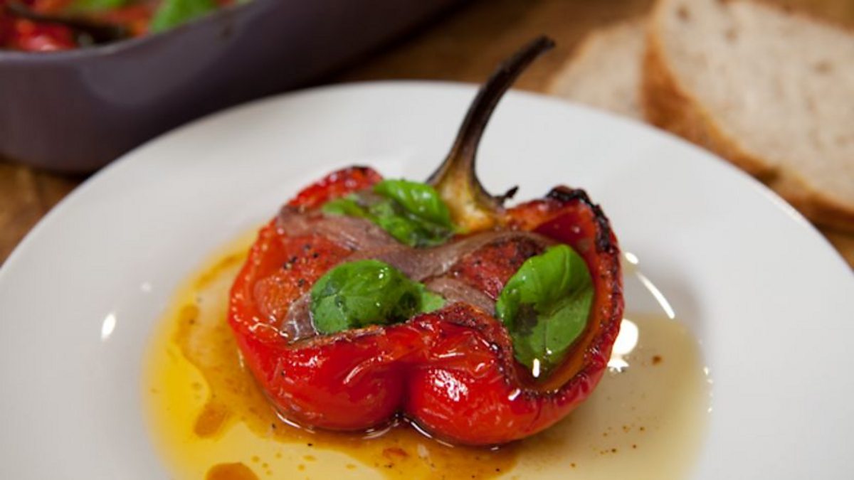BBC One The Good Cook, Episode 3, Mediterranean stuffed peppers