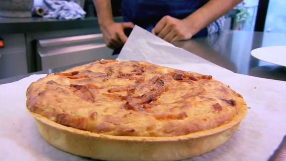 BBC Two Raymond Blanc The Very Hungry Frenchman, Alsace, Onion Tart