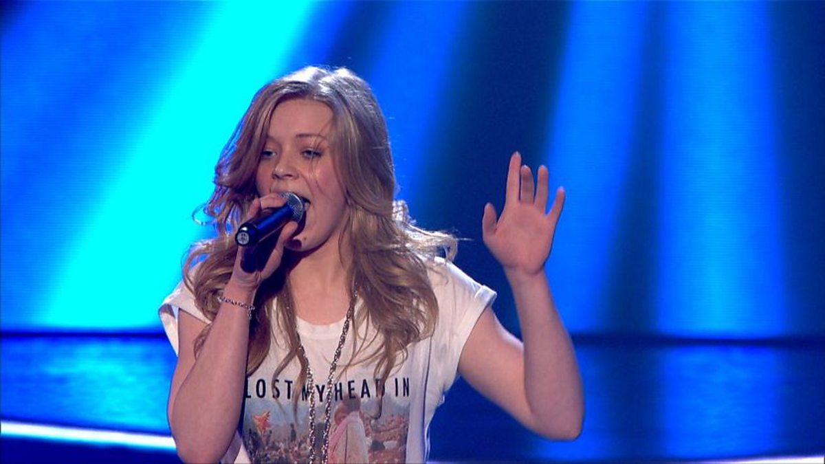 BBC One The Voice UK Series 1 Blind Auditions 4 Becky Hill Blind 