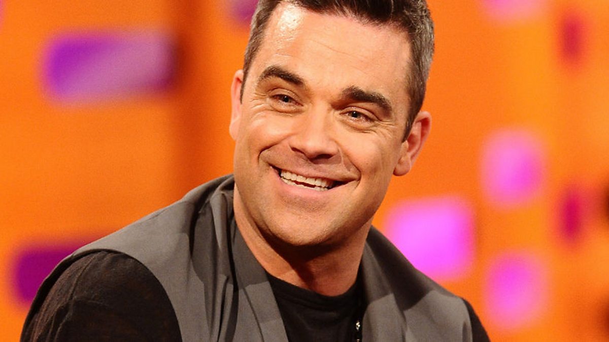 BBC One - The Graham Norton Show, Series 12, Episode 3, Robbie Williams tal...