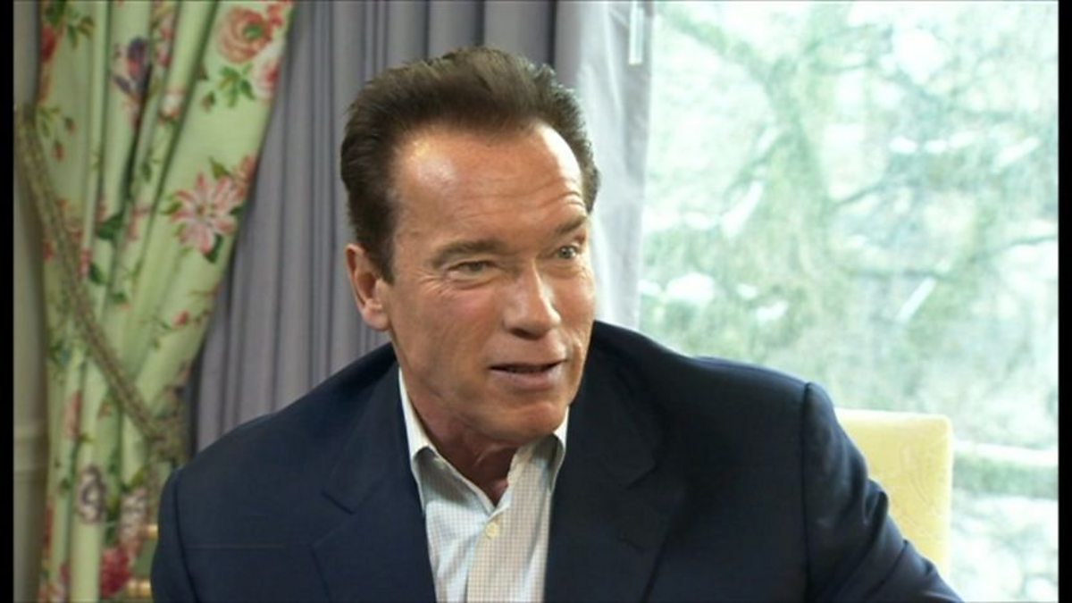 BBC One Breakfast, 23/01/2013, Arnold Schwarzenegger on action movies
