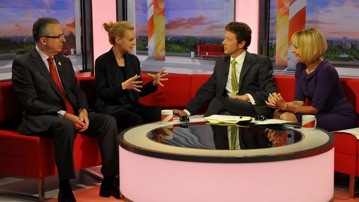 BBC One Breakfast, 15/08/2013, Actress Carey Mulligan talks about how(01)