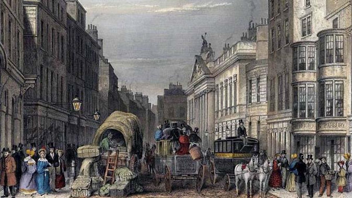 Лондон 19 века Диккенс