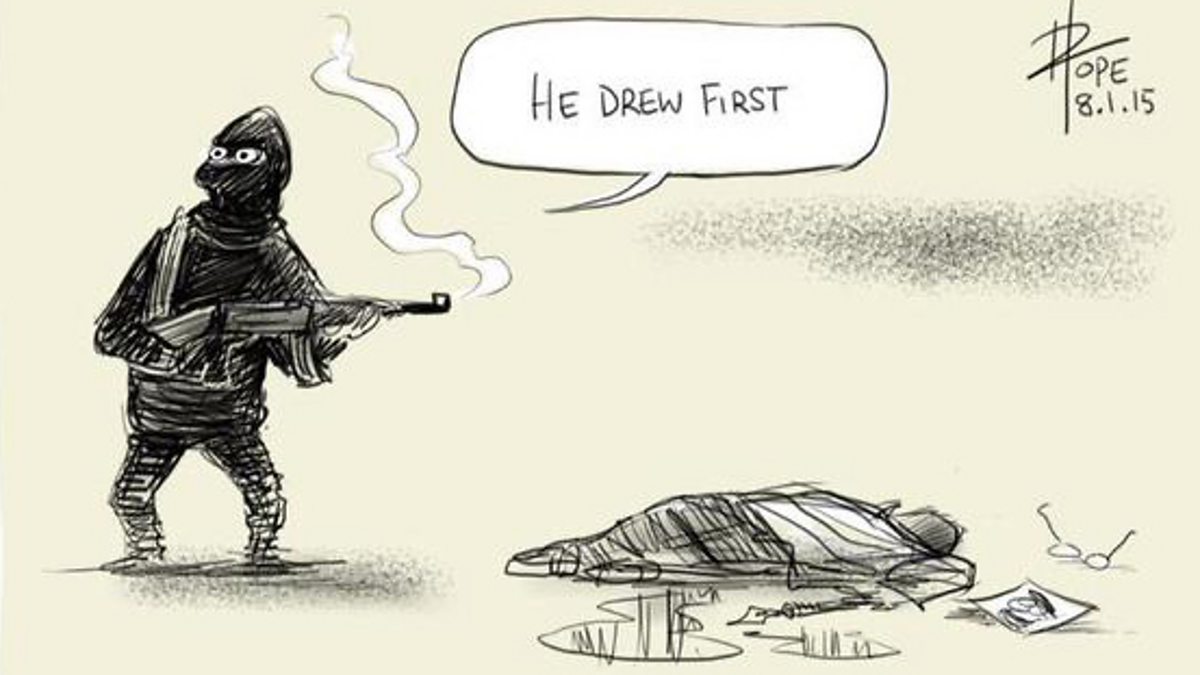 BBC Arts - BBC Arts - Illustrators react to the Charlie Hebdo attack