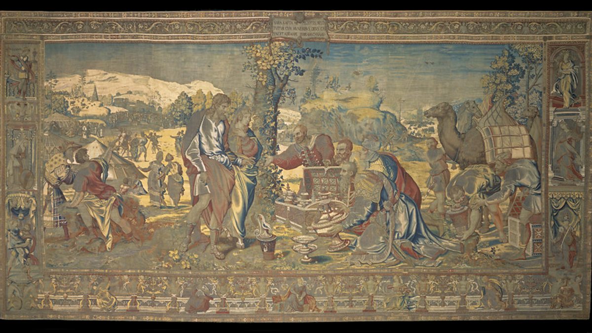 BBC Arts - Return Of Sarah - BBC Arts - The Story Of Abraham Tapestries ...