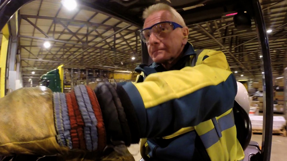 BBC Two Modern Times, 24 Hour Parcel People, Tony the fantastic