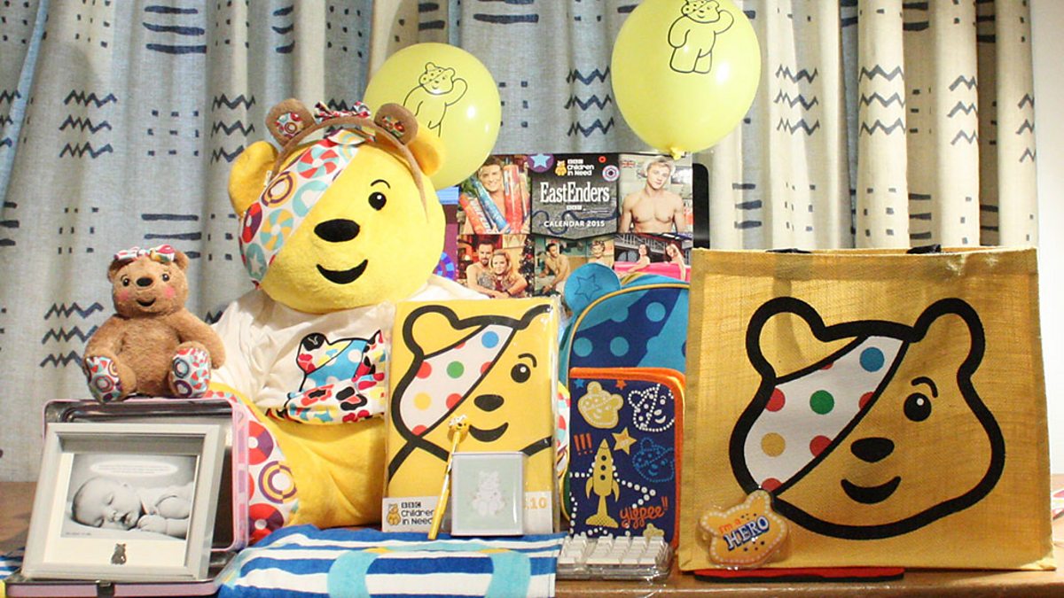 BBC BBC Children in Need, Pudsey goes shopping onine