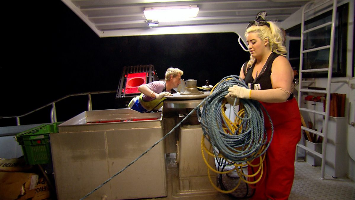 BBC Three World's Toughest Jobs, Rock Lobster Fishing, "I'm already on the verge of throwing up"