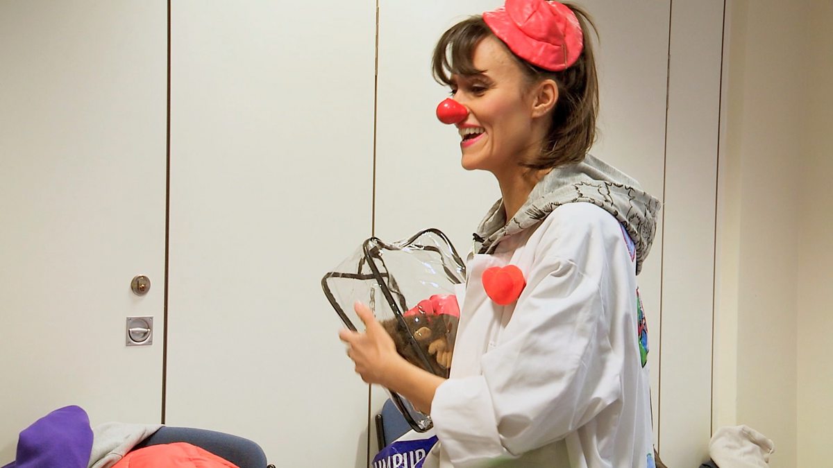 BBC Four Nina Conti Clowning Around, "Tough crowd"