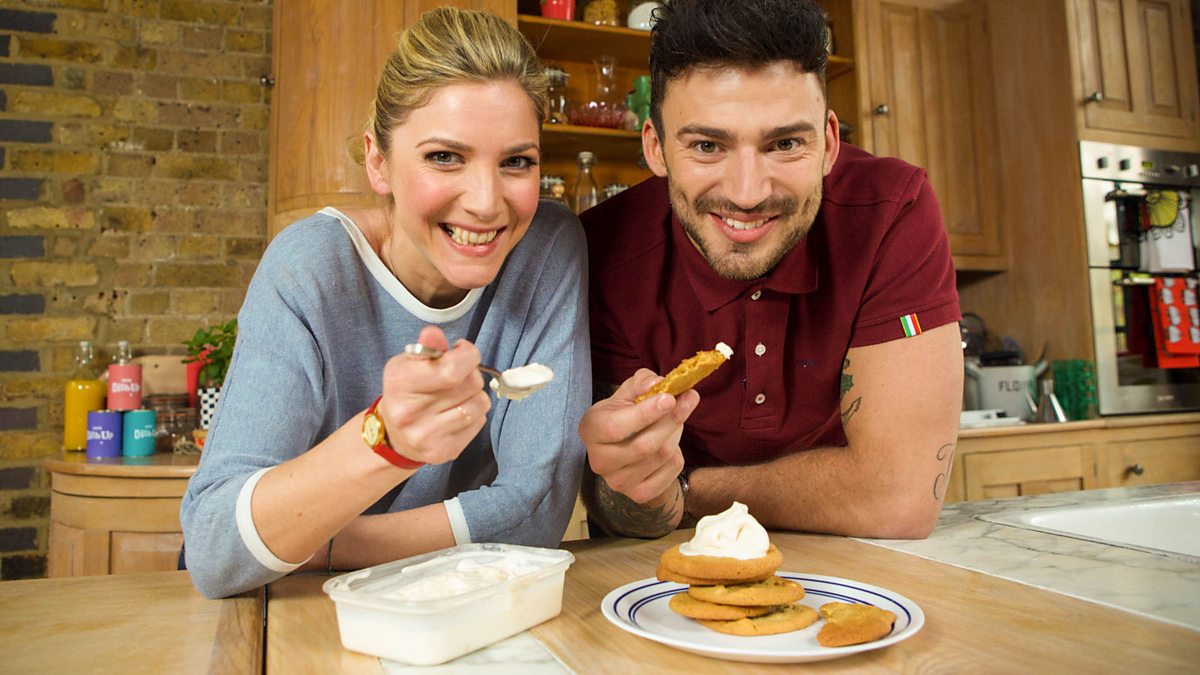 BBC BBC Food, Peanut Butter Cookies with Banana Ice Cream