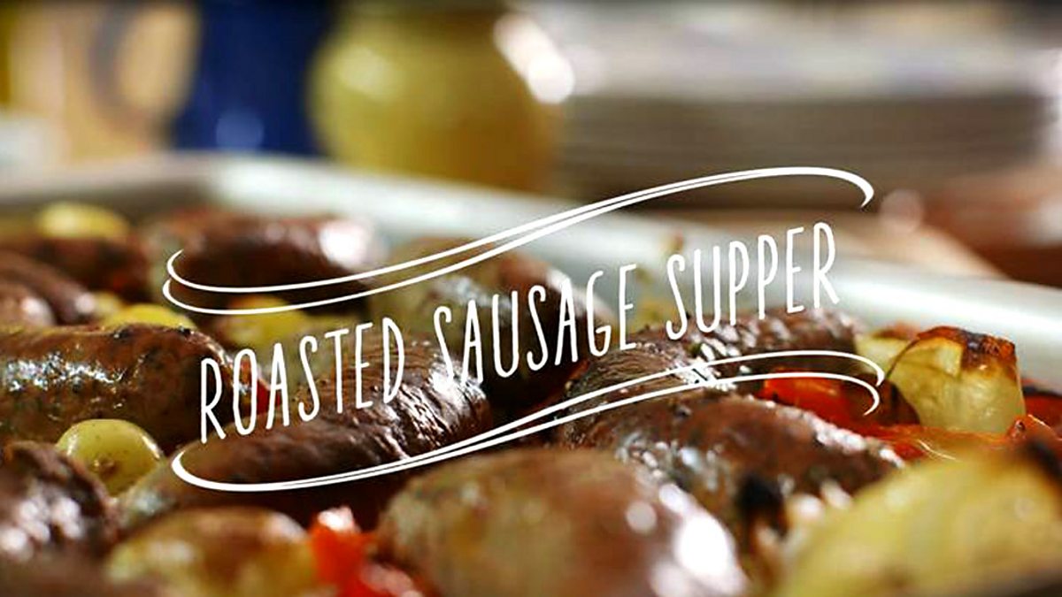 BBC Two Mary Berry's Absolute Favourites, Roasted Sausage Supper