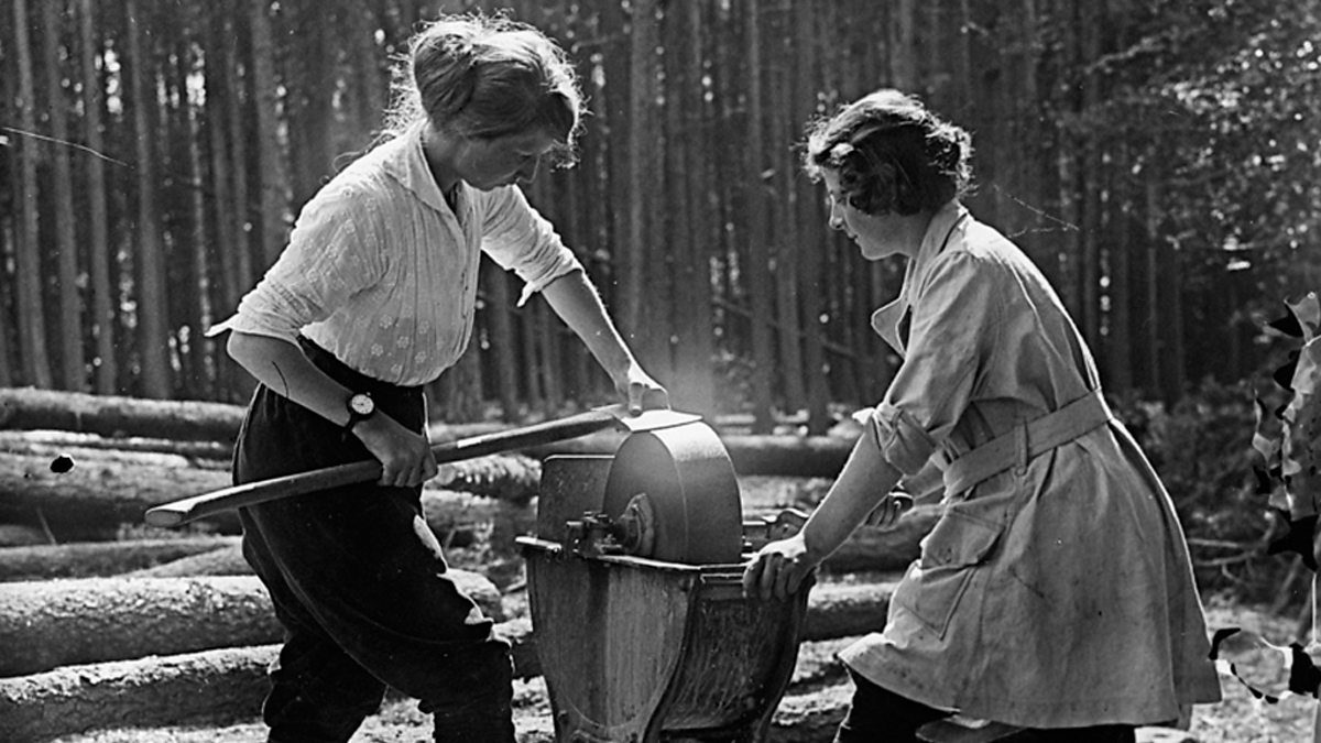 BBC World War One At Home, Flaxley Woods, Forest of Dean Life of a