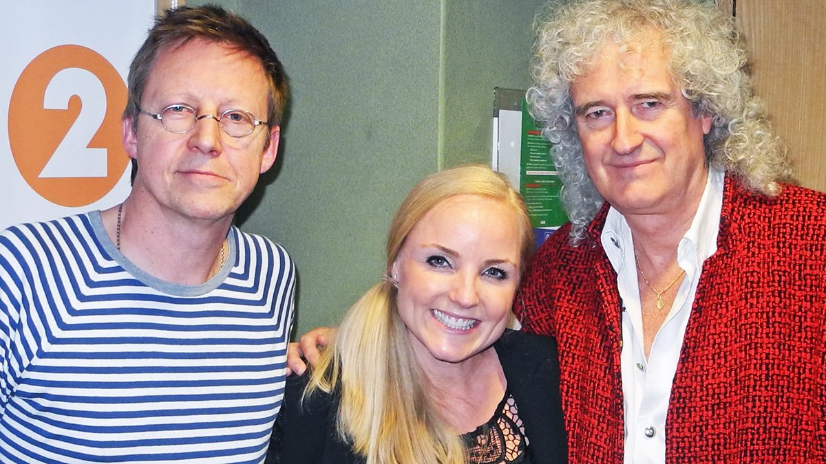 BBC Radio 2 Simon Mayo Drivetime, Brian May and Kerry Ellis, Brian