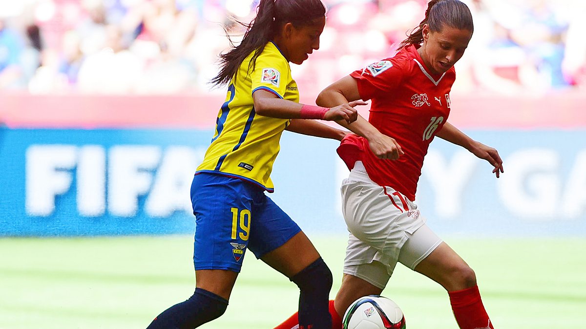 BBC Sport FIFA Women's World Cup, 2015, Switzerland v Ecuador
