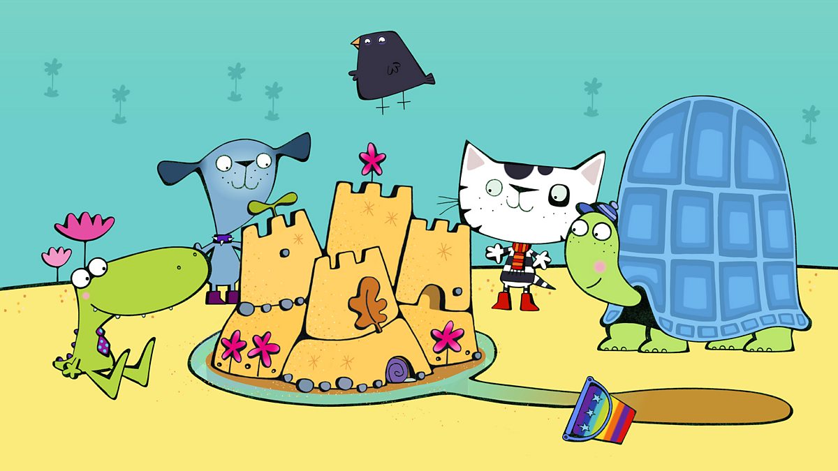 CBeebies iPlayer - Wussywat the Clumsy Cat - 8. Sand