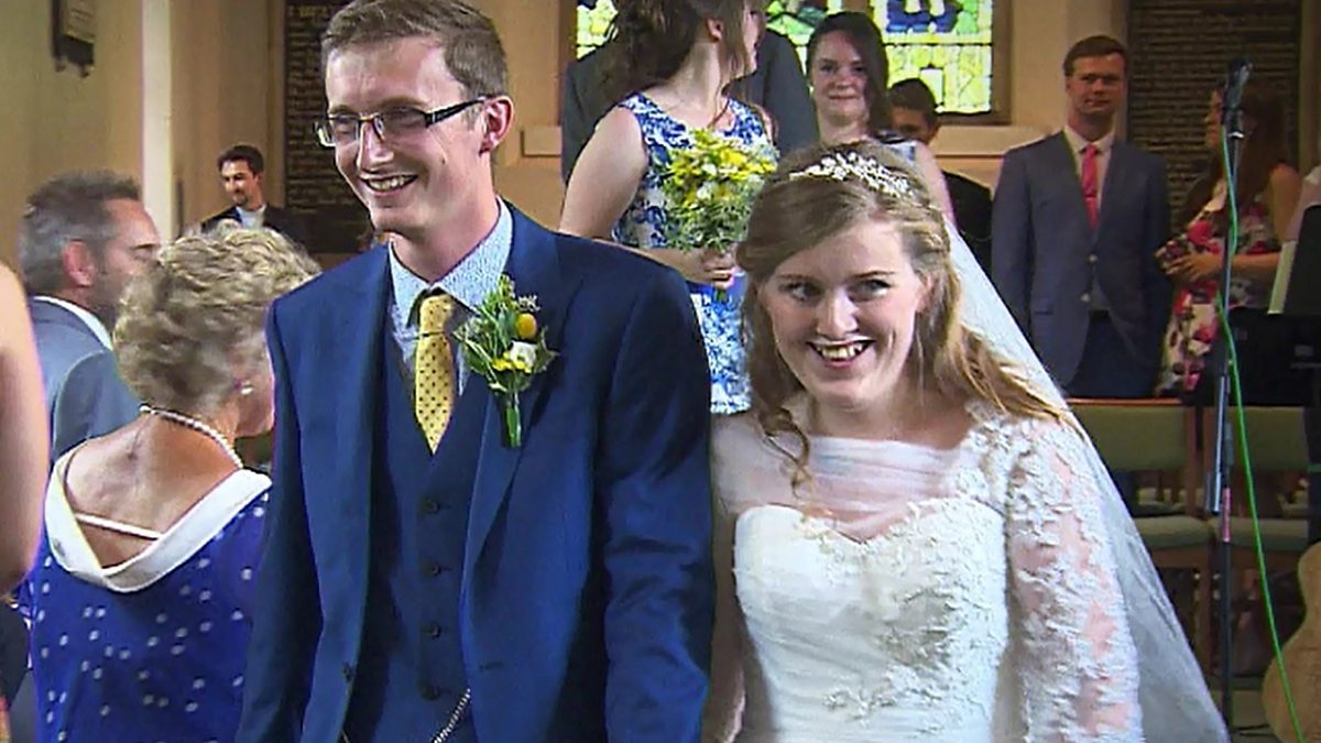 BBC One - Songs of Praise, 26/07/2015, Bill Turnbull joins a young couple on their big day