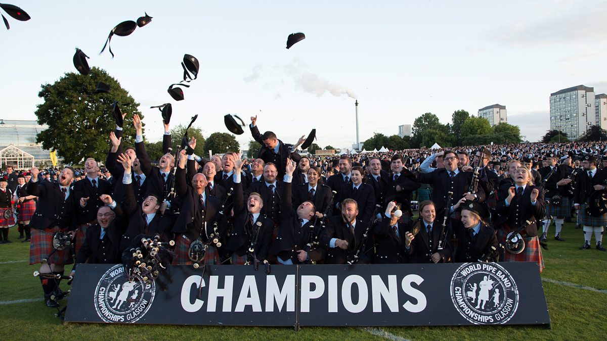 BBC One - World Pipe Band Championships, 2015, Shotts and Dykehead ...