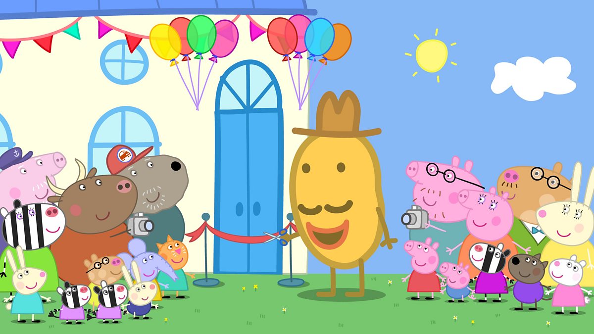 S4C - Peppa, Cyfres 2, Ymweliad Mistar Pytaten