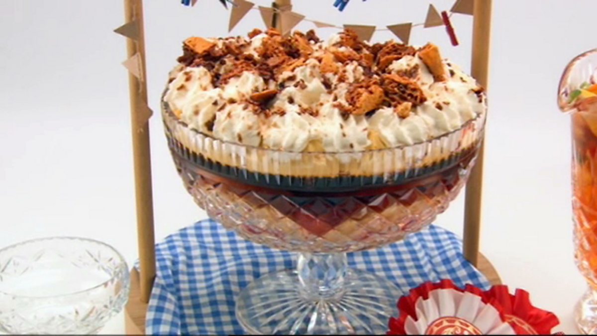 BBC Two Great British Menu Summer Fayre of the Country Trifle