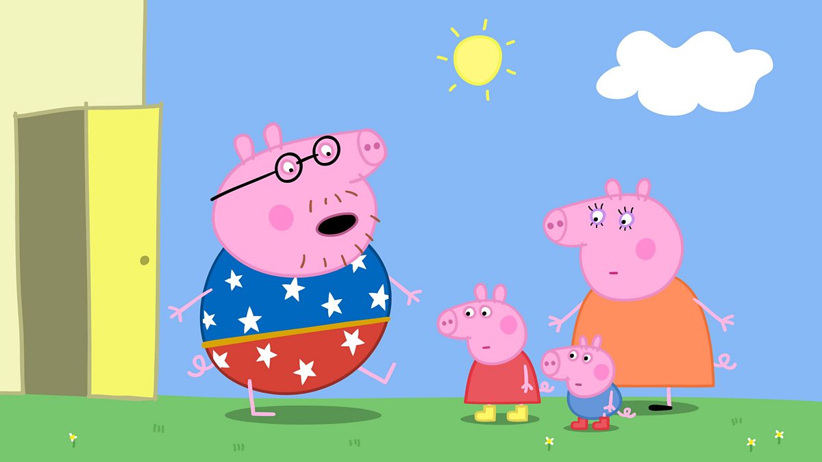 BBC - S4C - Peppa, Cyfres 3, Dadi Mochyn Y Pencampwr