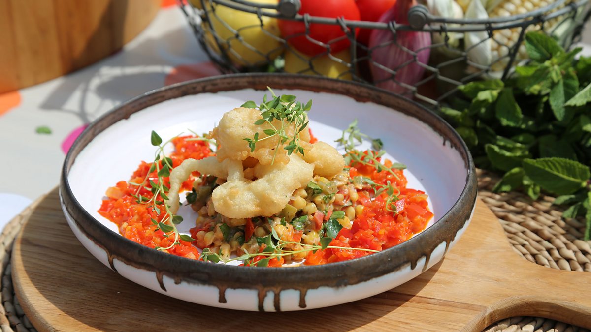 BBC One My Life on a Plate Savoury dumplings with white maize