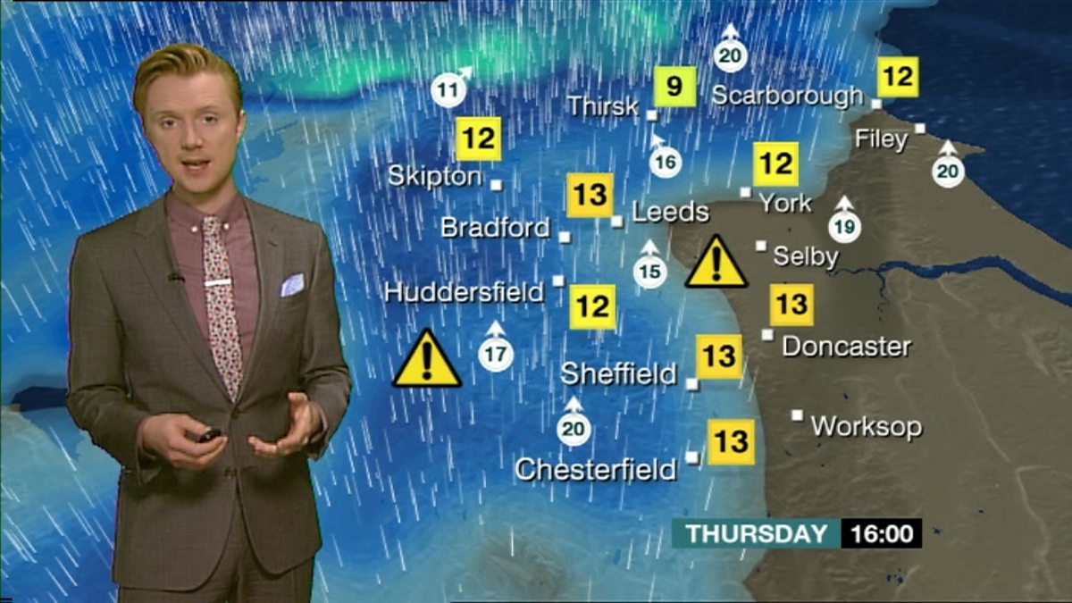 BBC One - Look North (Yorkshire), 03/12/2015, Yorkshire's Weather ...