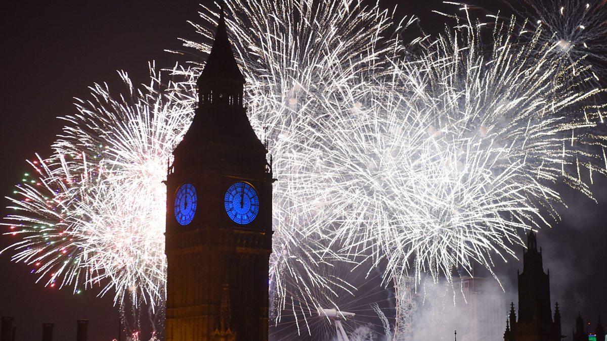 BBC One New Year's Eve Fireworks Experience the London New Year's