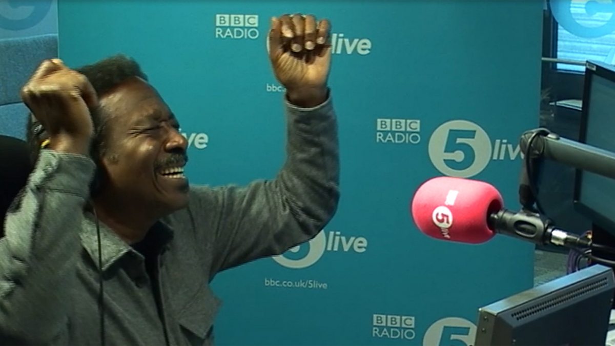 BBC Radio 5 Live - 5 Live In Short, Clarke Peters sings Boogie Nights