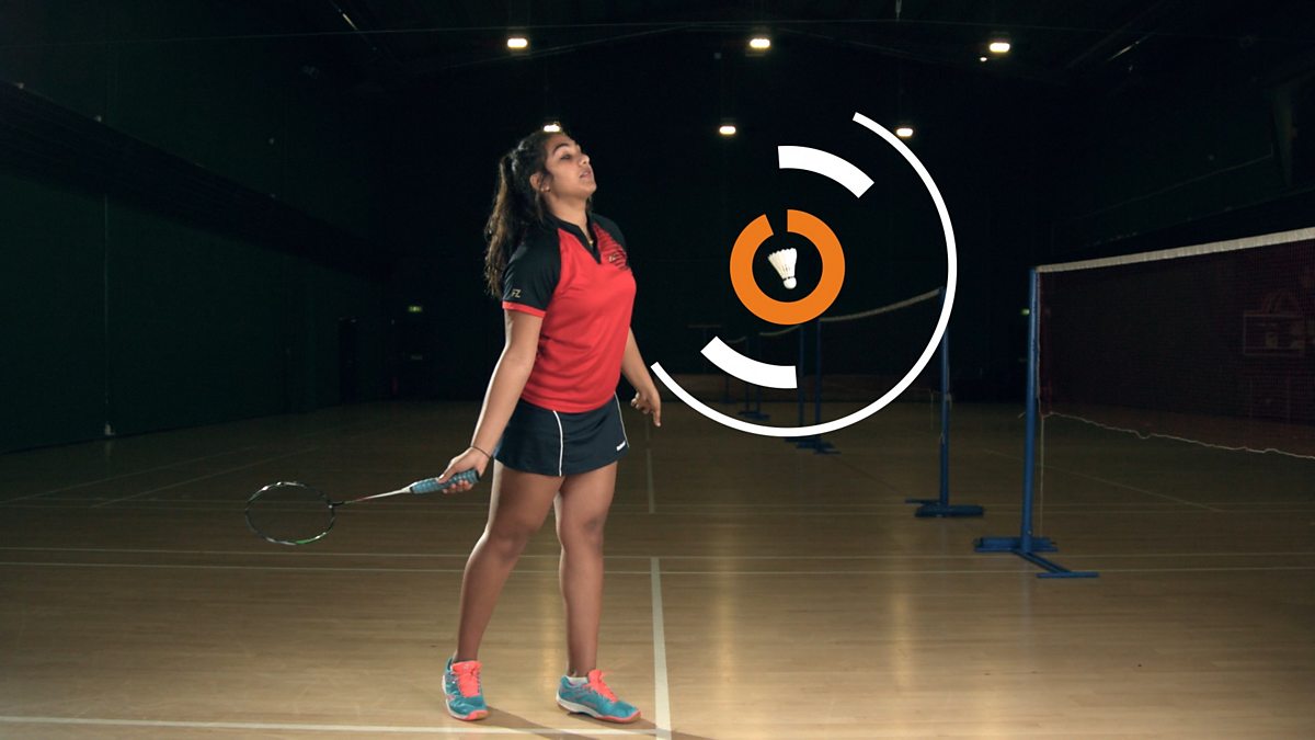 BBC Bitesize, Badminton basic serve