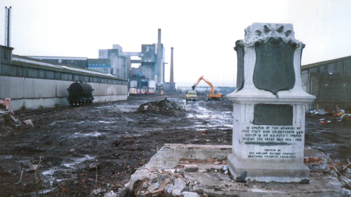 BBC World War One At Home, York Road Railway Station, Belfast