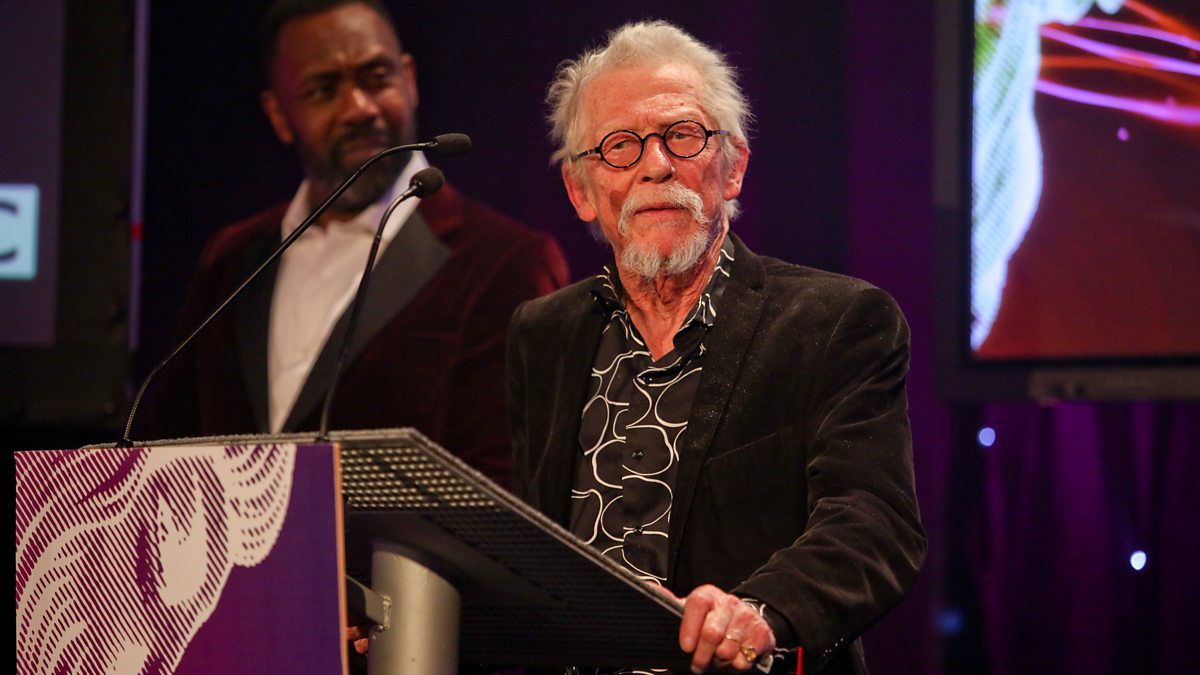 BBC Radio 4 - John Hurt recieves the Outstanding Contribution Award