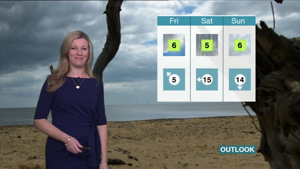 BBC One Look East, 11/02/2016, Weather Morning forecast