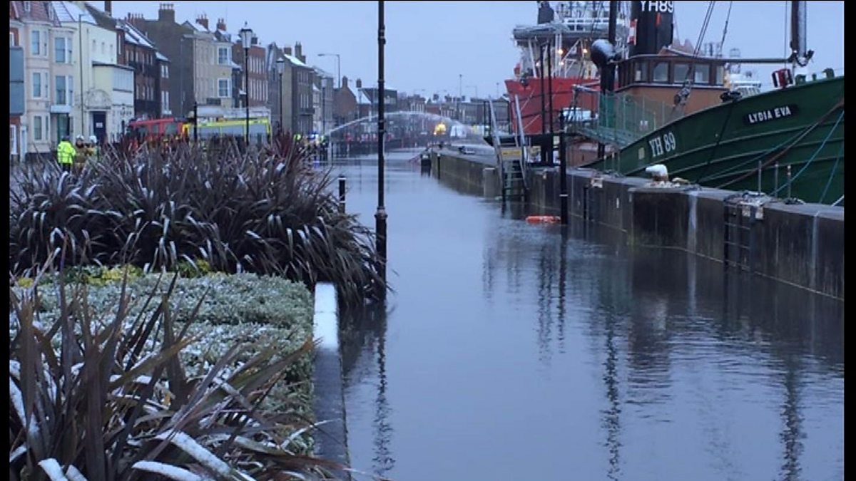 BBC Radio Norfolk Nick Conrad, Recycling, Flooding on Great Yarmouth