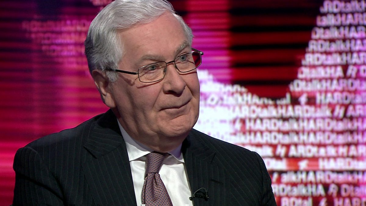 BBC News HARDtalk, Lord Mervyn King