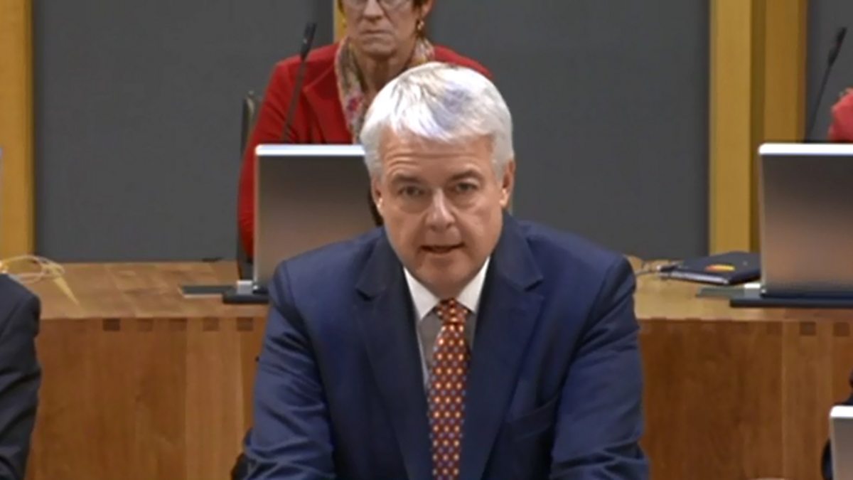 BBC Parliament - Welsh Assembly, First Minister