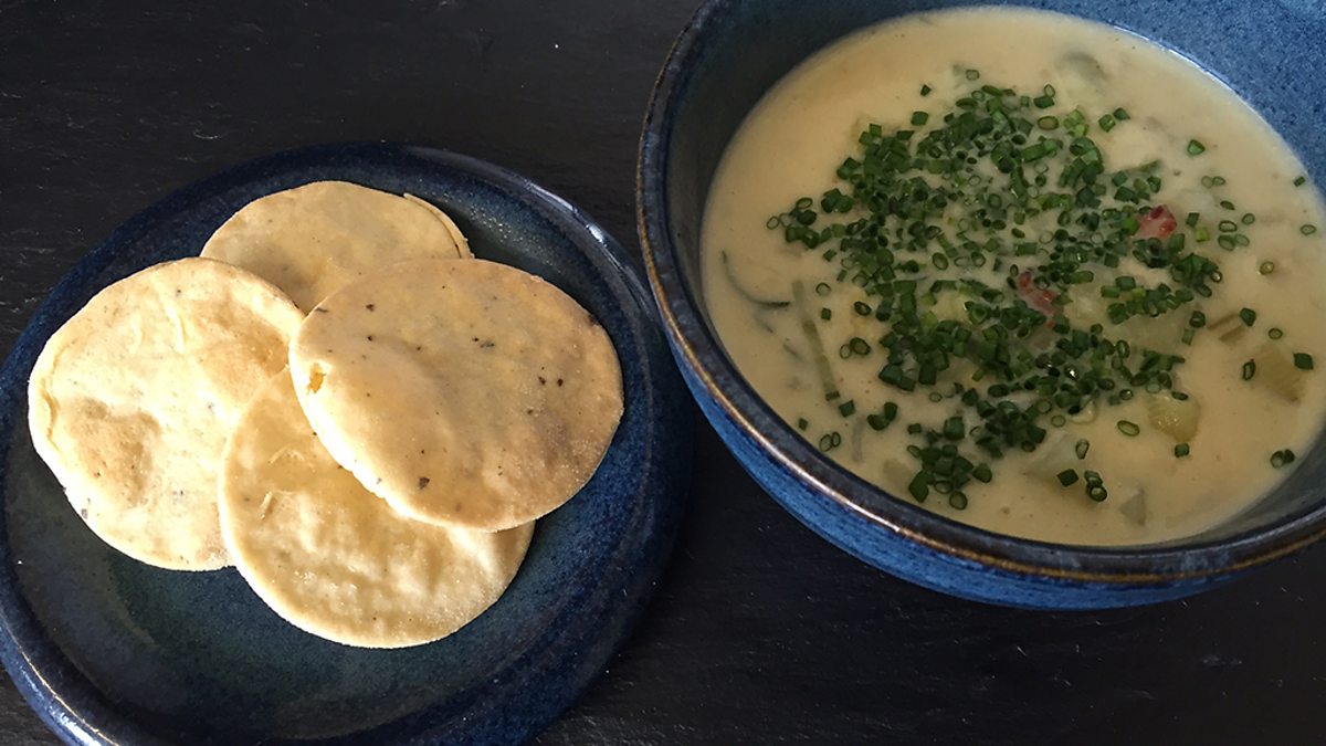 BBC Radio Ulster Saturday with John Toal Smoked Haddock & Leek Chowder