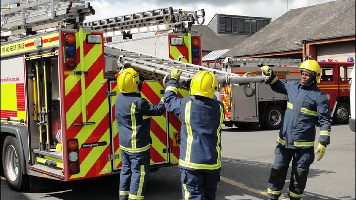 BBC Radio Leicester - Jim Davis and Jo Hayward, Retained Firefighters ...