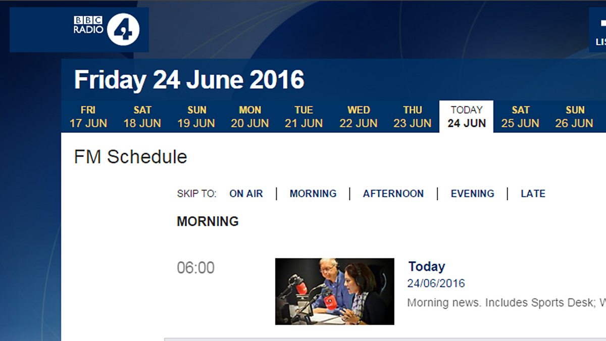 Schedule today. Bbc 1. EPG TV расписание. Bbc Radio 4 Extra stories.