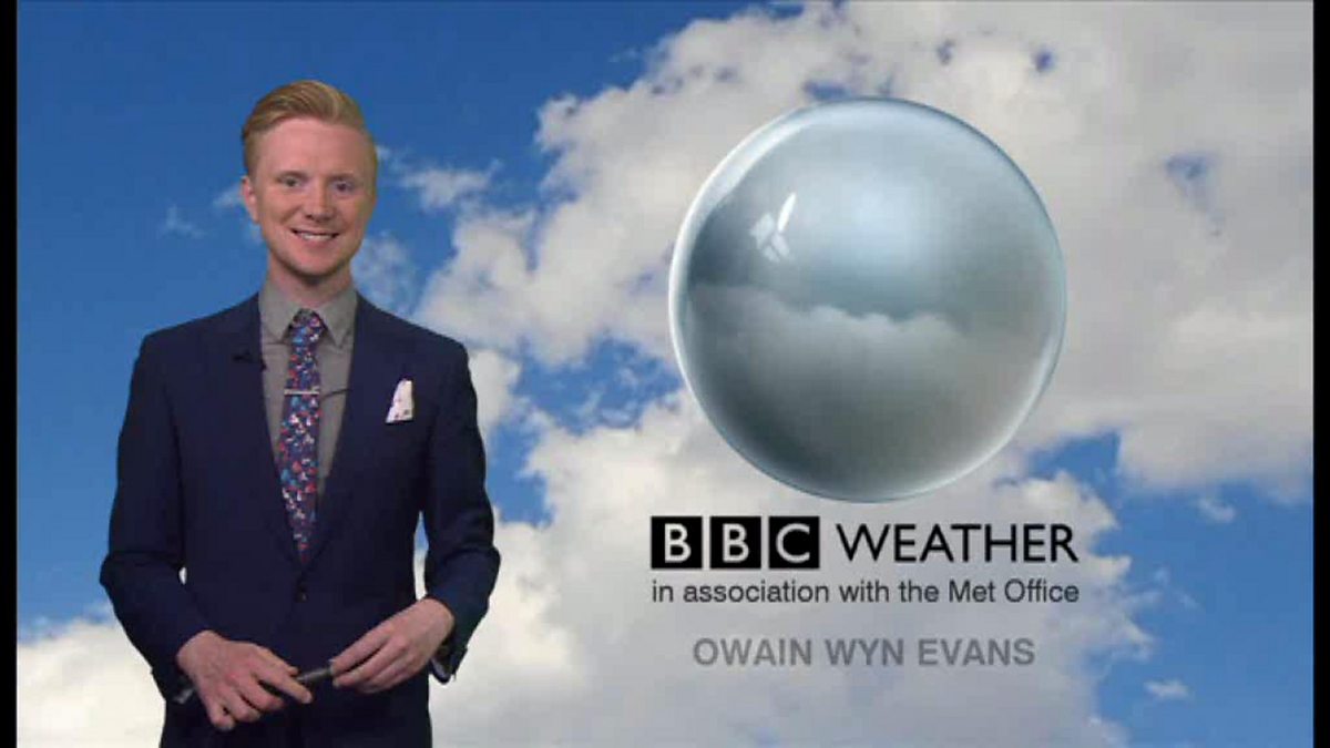 BBC One Look North (Yorkshire), Weather forecast with Owain Wyn Evans
