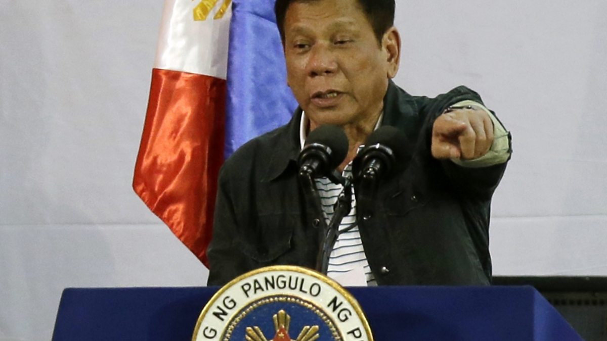 BBC World Service - Newshour, Philippines President Launches Shame Campaign